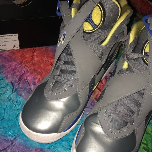 Jordan Shoes - 💛Retro Grey girl Jordan 8 💥